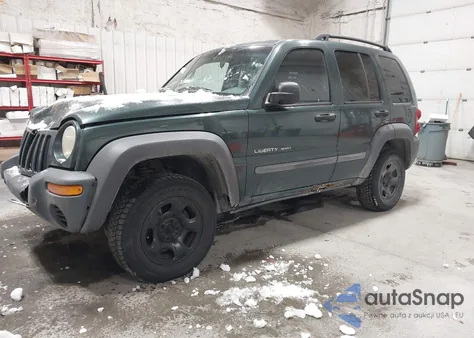 2002 Jeep Liberty Sport from USA, damaged, VIN 1J4GL48K92W104824